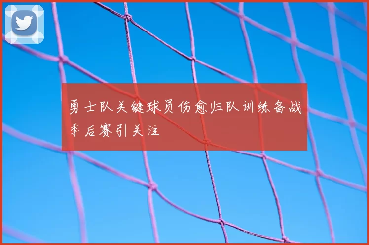 勇士队关键球员伤愈归队训练备战季后赛引关注